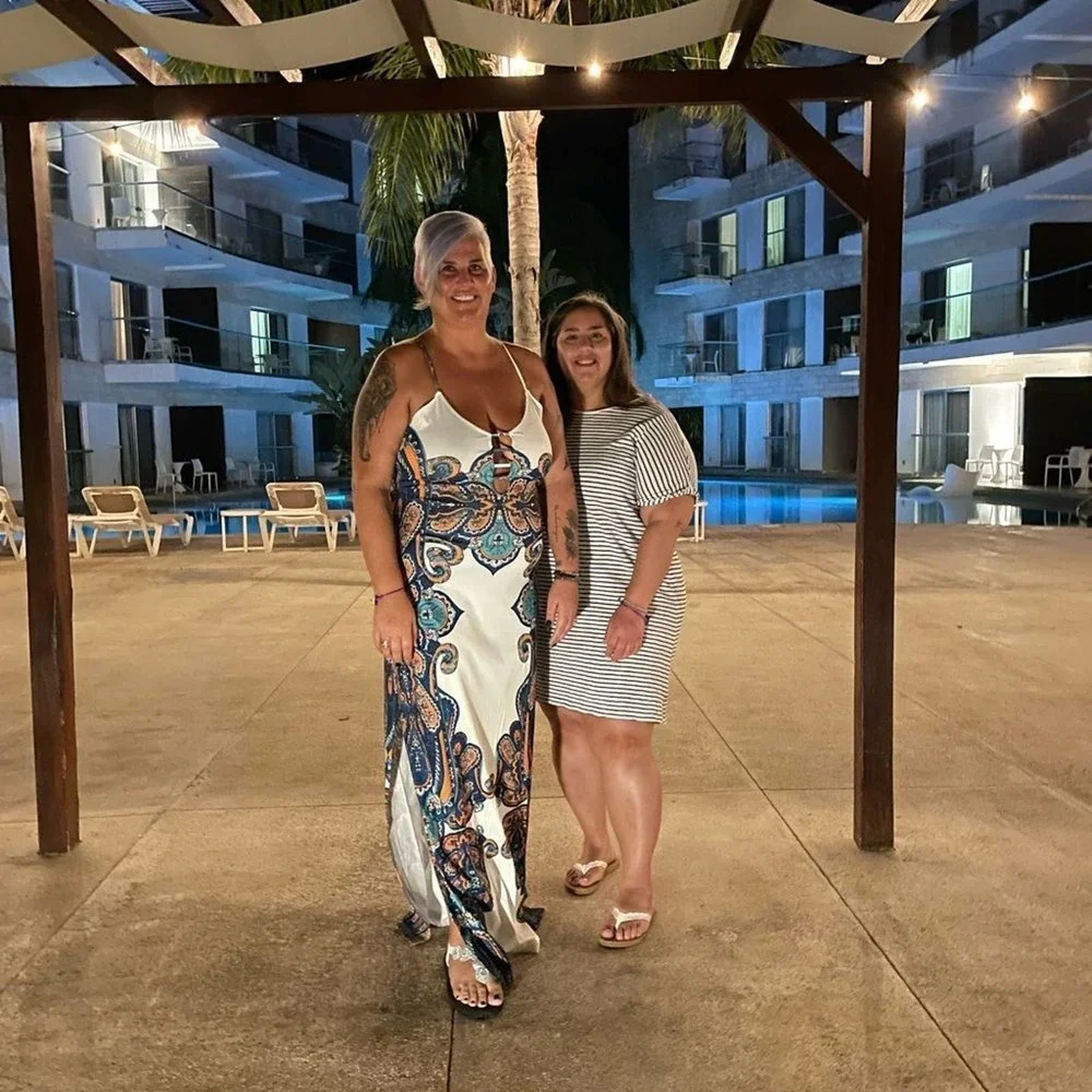 Bohemian Beach Vintage Tribal Print Slip Backless Casual Long Maxi Red LARGE - Picture 5 of 6